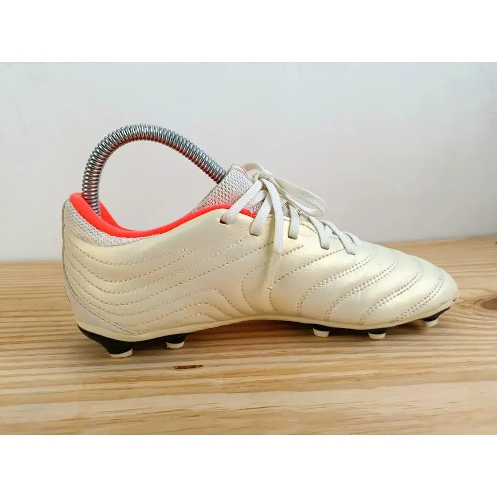 Adidas Copa 19.3 FG Soccer Cleats Men’s Size 5 US White Orange Excellent